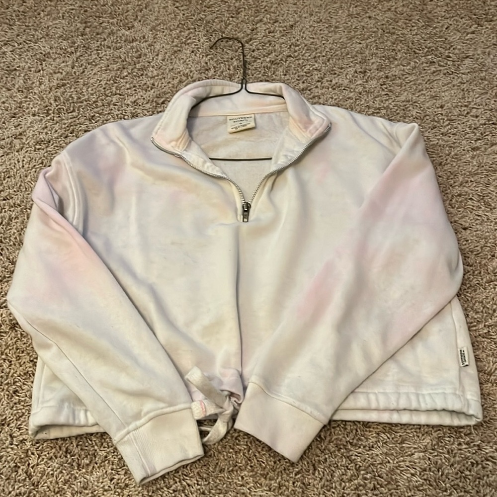 Tie Dye Southern Spirit Zip Up Sweatshirt!